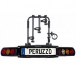 Nosič na auto pre 3 bicykle, Hák, Peruzzo COMO PURE INSTINCT sklápací čierny